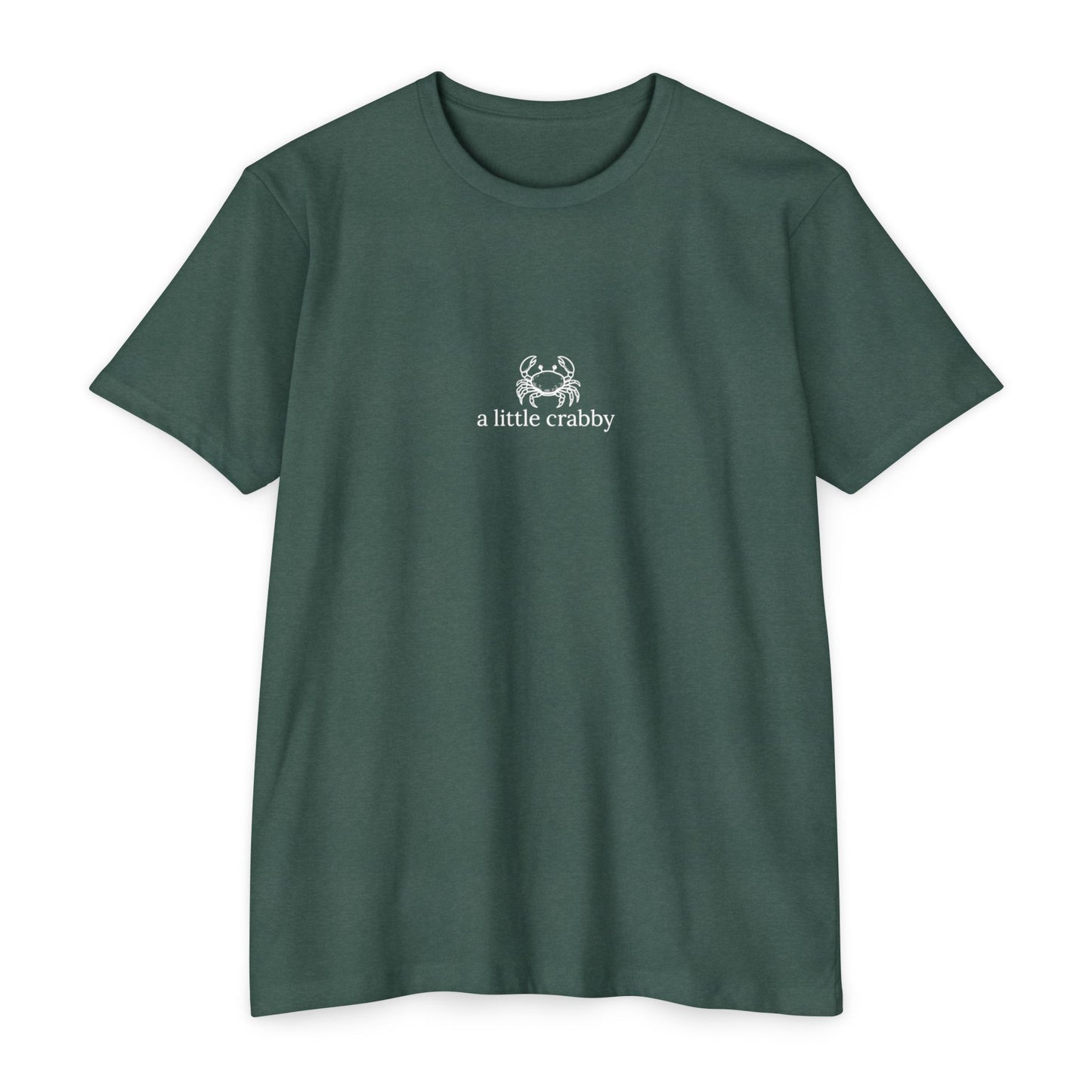 A Little Crabby Tee — Cute Crab Graphic T-Shirt