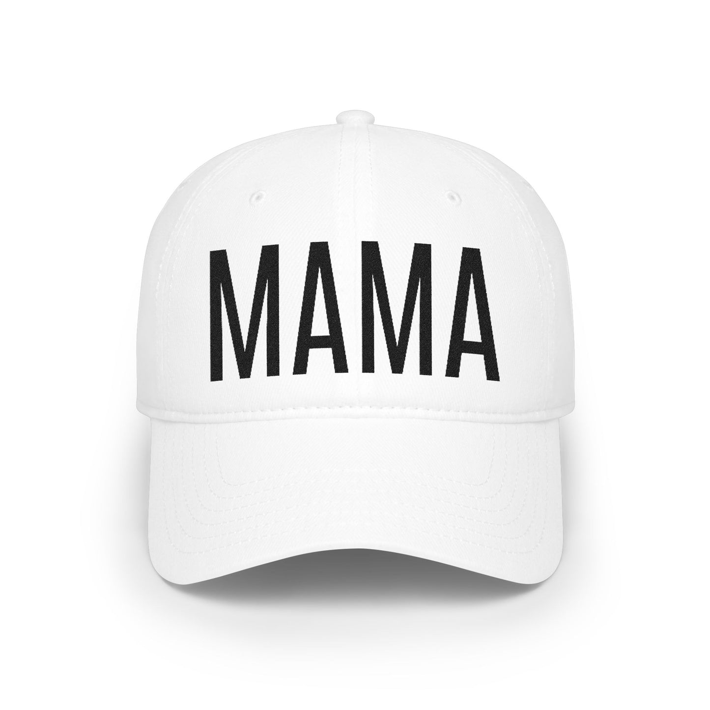 Mama Baseball Cap — Casual 'MAMA' Embroidered Low-Profile Hat for Moms, Mother's Day Gift