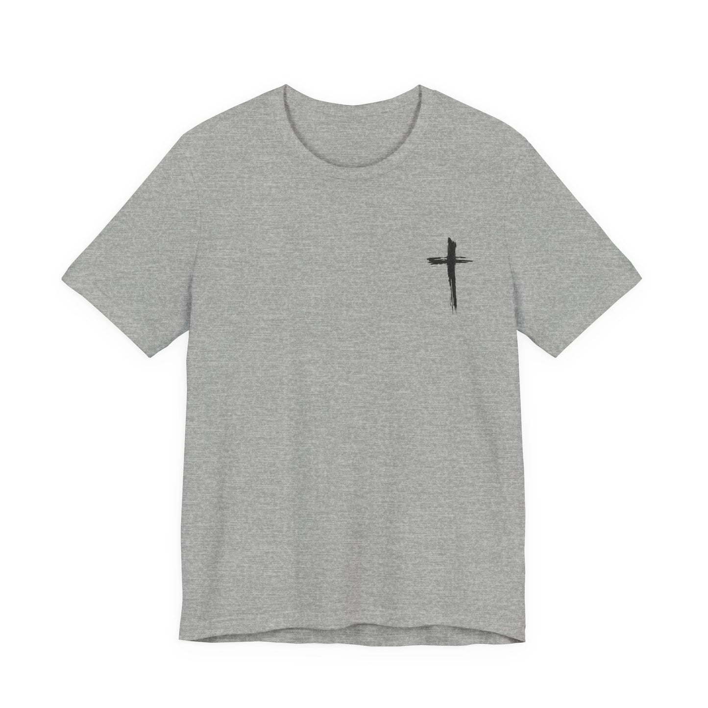 Forgiven Cross T-Shirt — 'Forgiven' Psalm 32:1 Christian Tee