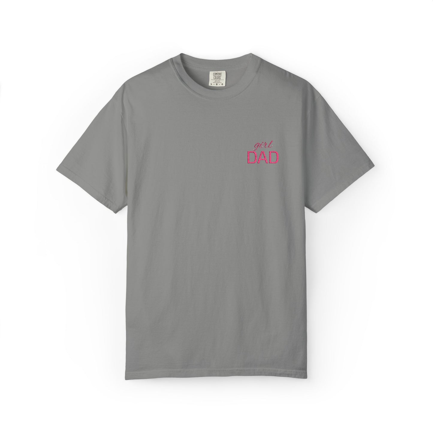 Girl dad T-Shirt — Embroidered Father's Day Tee