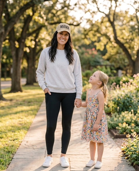 Mama Baseball Cap — Casual 'MAMA' Embroidered Low-Profile Hat for Moms, Mother's Day Gift