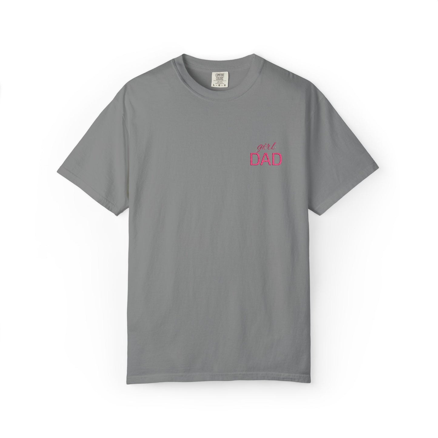 Girl dad T-Shirt — Embroidered Father's Day Tee