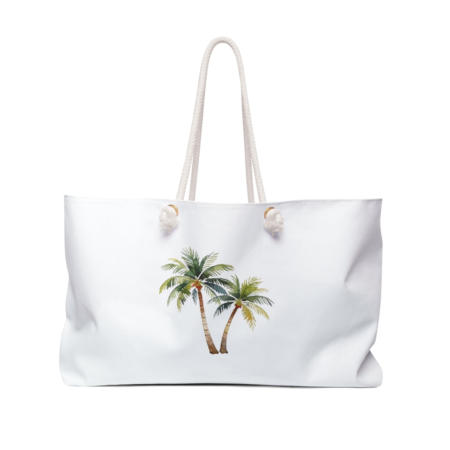 Palm Tree Weekender Bag – Tropical Beach Travel Tote
